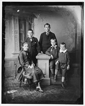 Children of President James A. Garfield, between 1865 and 1880. Creator: Unknown.