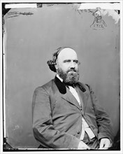 Samuel C. Pomeroy of Kansas, between 1865 and 1880. Creator: Unknown.