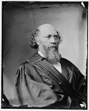 Judge Field, Stephen Johnson. Appointed to the Supreme Court by Lincoln in 1863; photo c. 1875. Creator: Unknown.