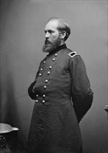 General James Garfield, US Army, between 1855 and 1865. Creator: Unknown.