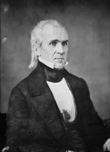 President James K. Polk, between 1855 and 1865. Creator: Unknown.