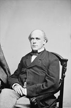 Salmon P. Chase, between 1855 and 1865. Creator: Unknown.