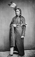 Hole-in-the-Day (Younger). Chippewa, Indian delegate, 1864. Creator: Unknown.