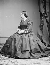 Mrs. U.S. Grant, between 1855 and 1865. Creator: Unknown.