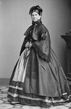 Mrs. N.P. Banks, between 1855 and 1865. Creator: Unknown.