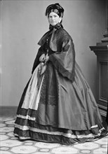 Mrs. N.P. Banks, between 1855 and 1865. Creator: Unknown.