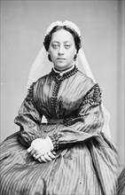 Emma, Queen of Sandwich Islands, between 1855 and 1865. Creator: Unknown.