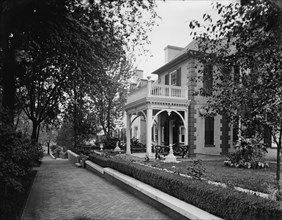 Naval Academy, Annapolis. Supts. Residence, between 1860 and 1880. Creator: Unknown.