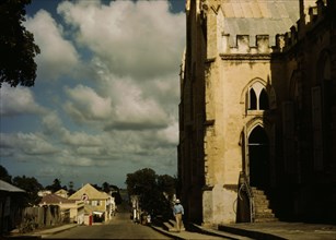St. John's Anglican Church, King Street, St. Croix, Virgin Islands, 1941. Creator: Jack Delano.