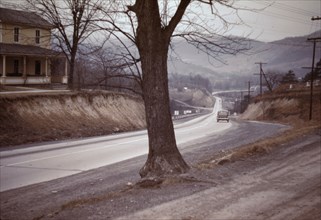 Road out of Romney, West Va., 1942 or 1943. Creator: John Vachon.