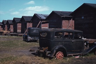 Shacks condemned by Board of Health..., Belle Glade, Fla., 1941. Creator: Marion Post Wolcott.