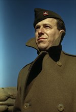 Man of the Fort Story, Va. coastal defense, 1942. Creator: Alfred T Palmer.