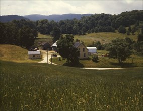A farm, Bethel, Vt., 1943. Creator: John Collier.