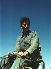 Portrait of a farm boy, between 1941 and 1945. Creator: Unknown.