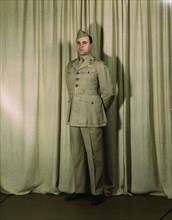 Marine Corps Major in summer uniform, World War II, between 1941 and 1945. Creator: Howard Hollem.