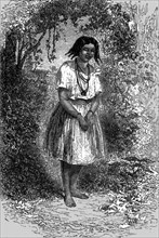 'Cafuzo Girl; A Trip up the Trombetas', 1875. Creator: Unknown.