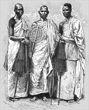 'Buddhist Priests; Four Months in Ceylon', 1875. Creator: Unknown.