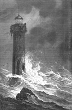 'Hazard Lighthouse, Florida; A Flying Visit to Florida', 1875. Creator: Thomas Mayne Reid.