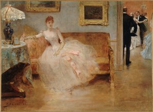Le bal, 1890.