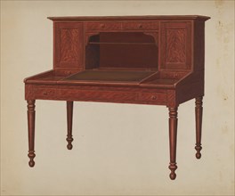 Desk, c. 1937.
