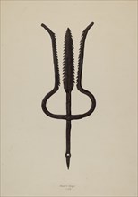 Eel Spear, 1938.
