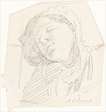 A Woman Resting. Creator: John Linnell the Elder.