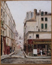 Rue Hautefeuille, 1886.