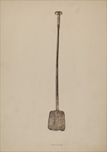 Flue Shovel, c. 1937.