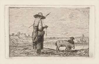 Shepherdess, 1861.