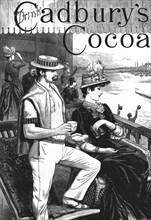 'Cadbury's Cocoa', 1886.  Creator: Unknown.