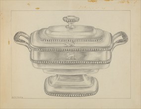 Silver Bowl, c. 1936.