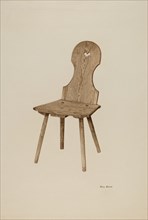 Gothic Chair, c. 1940.