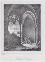 L'Eglise en Ruines, ca. 1834.