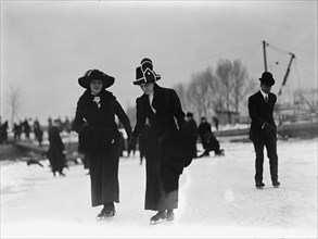 Skating Party, 1912.
