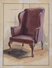 Wing Chair, c. 1936.