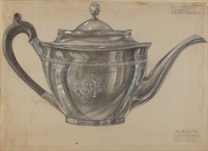 Silver Teapot, 1934.