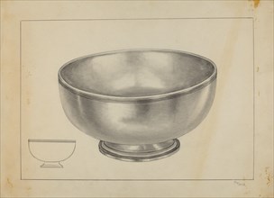 Silver Bowl, c. 1937.
