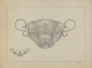 Silver Bowl, c. 1936.