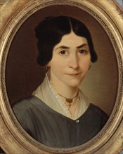 Portrait of a woman, c1840.