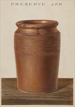 Stoneware Jar, c. 1939.