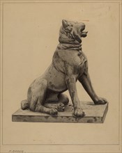 Cast Lead Dog, c. 1939.