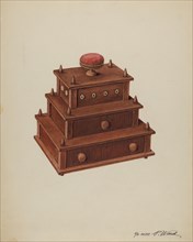 Sewing Cabinet, 1935/1942.