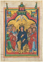 Pentecost, mid 13th century.