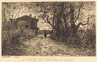A Gorge de Loup, 1863.