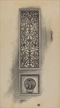 Cast Iron Panel, 1938.