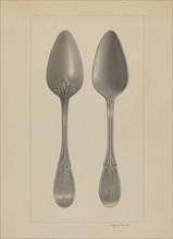 Pewter Spoon, c. 1936.