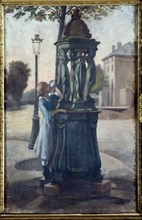 A Wallace Fountain, c1880.