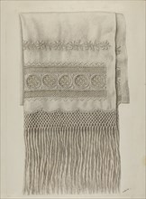 Embroidered Cloth, c. 1939.