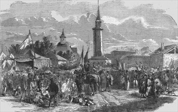 'Russians at Giurgevo', 1854. Creator: Unknown.
