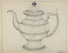 Pewter Teapot, 1935/1942.